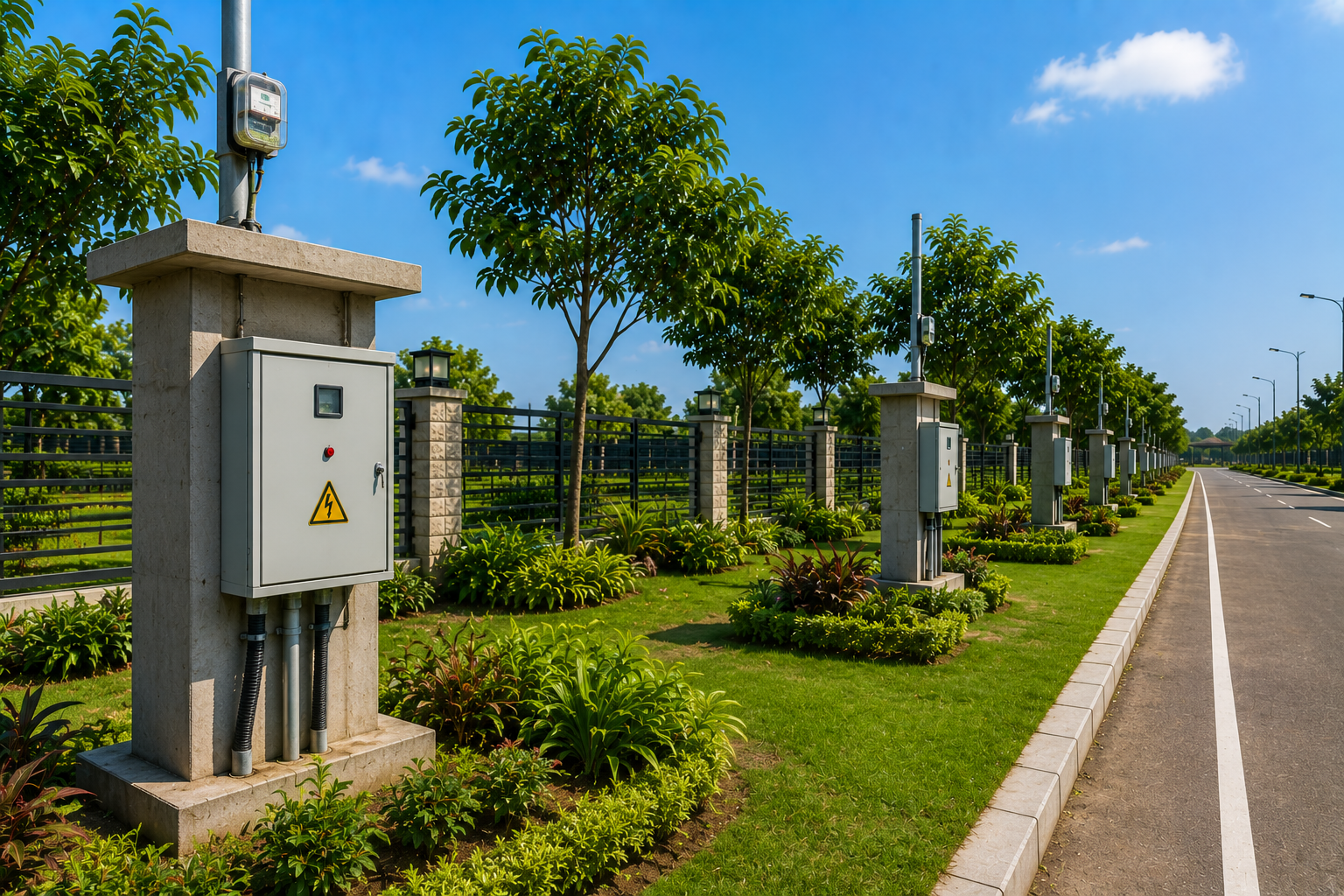 Three Phase Electricity Infrastructure - Panturli Greens