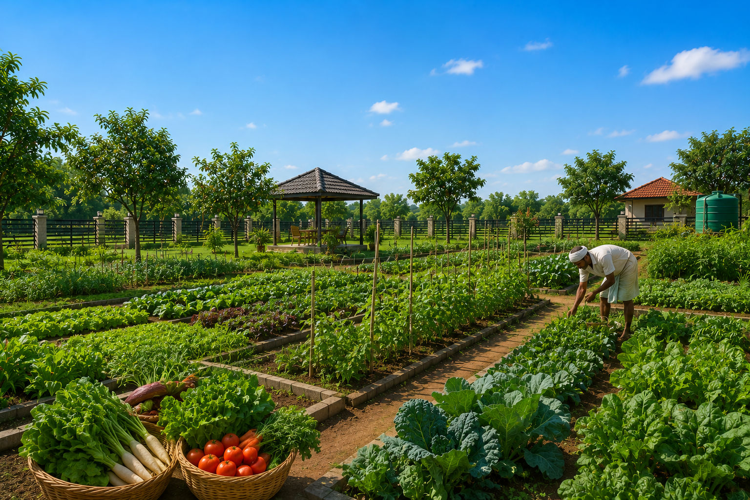 Organic Farming Area - Panturli Greens